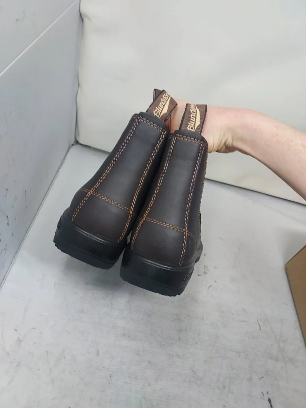 Blundstone 550 MENS Walnut Brown Chelsea Boot